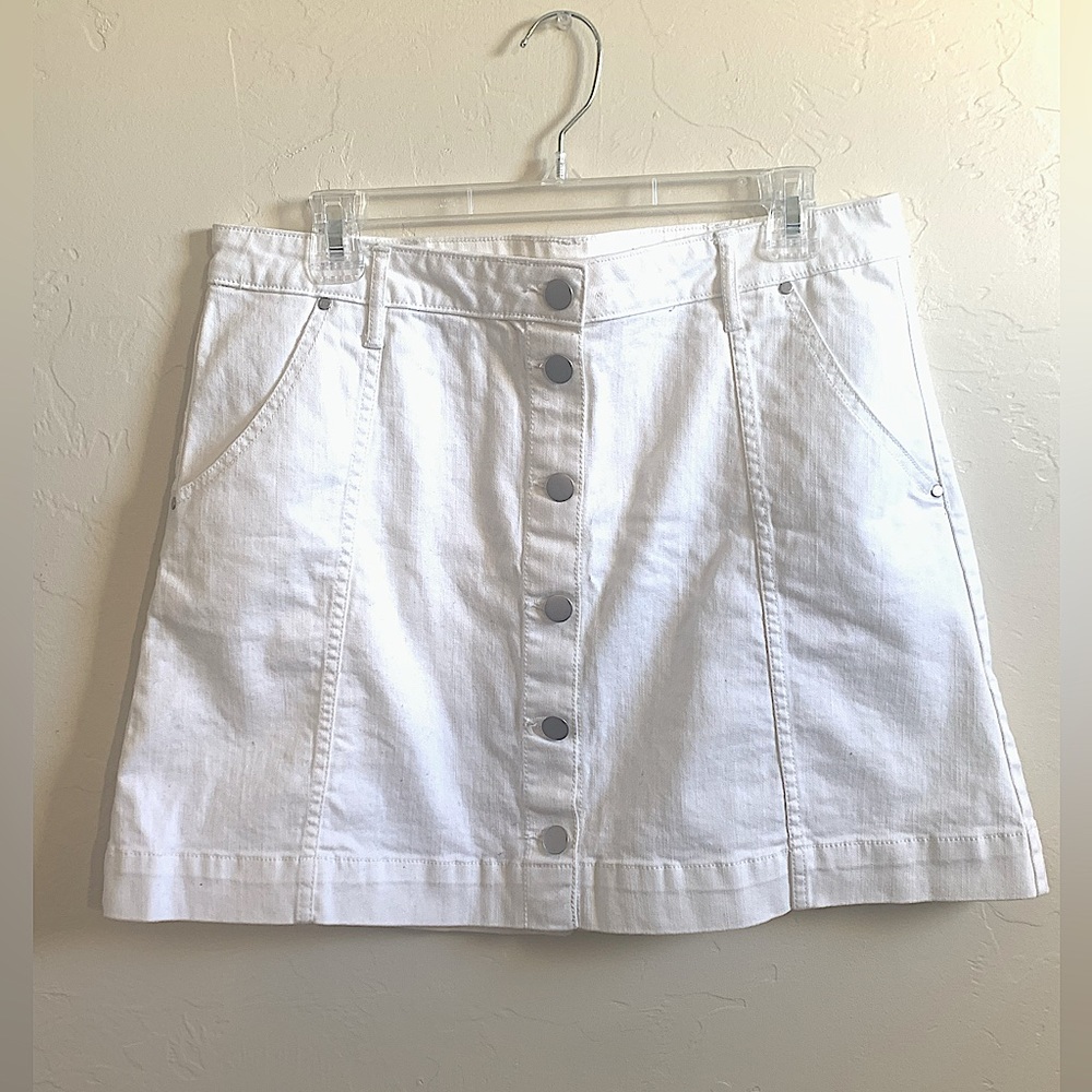 White skirt